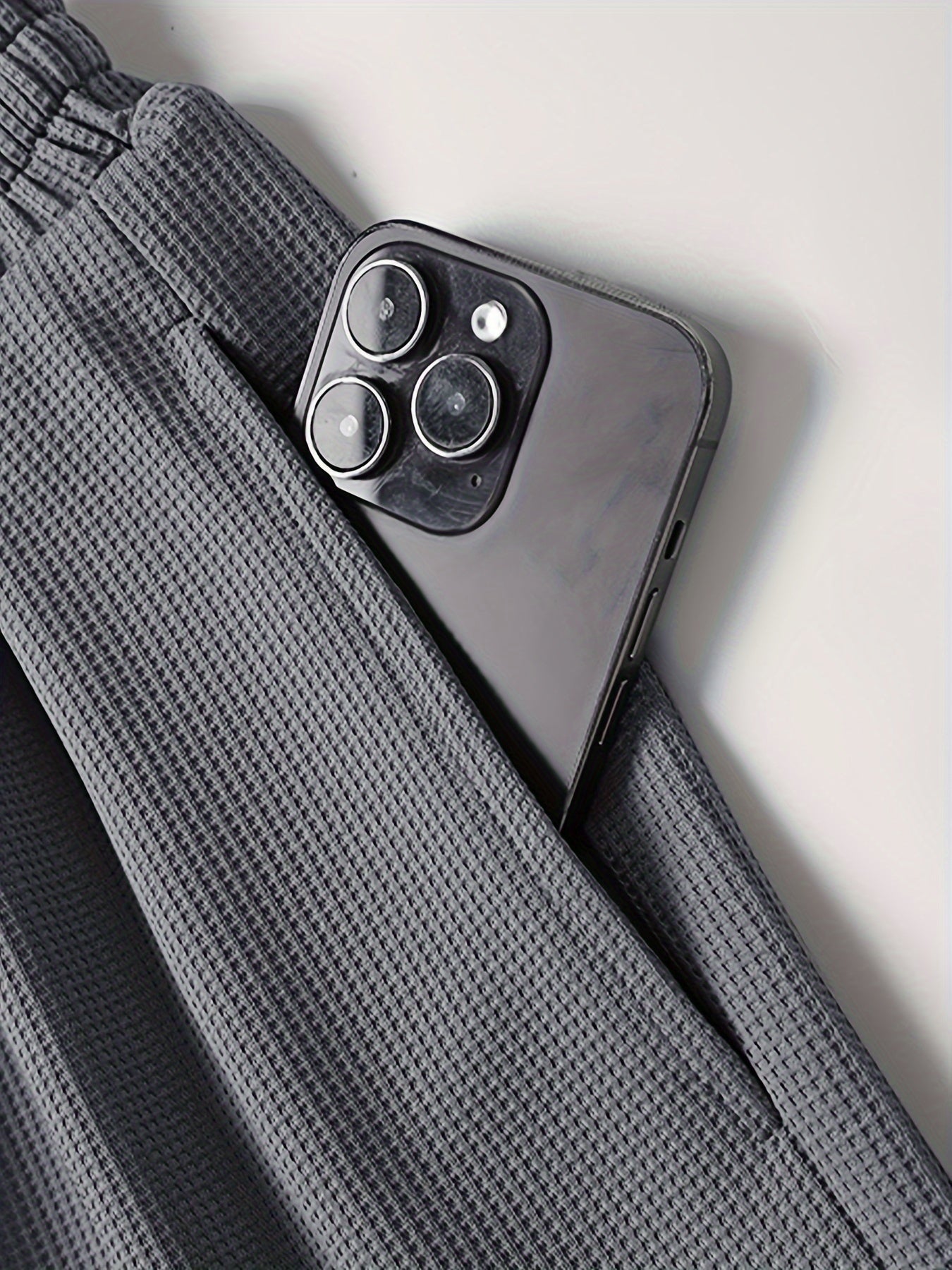 Set lounge in maglia waffle