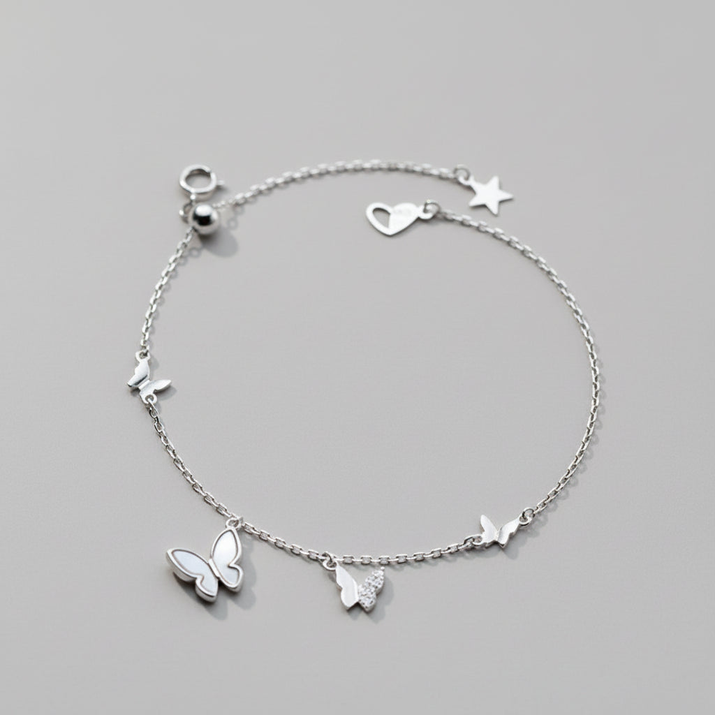 Butterfly Charm Bracelet
