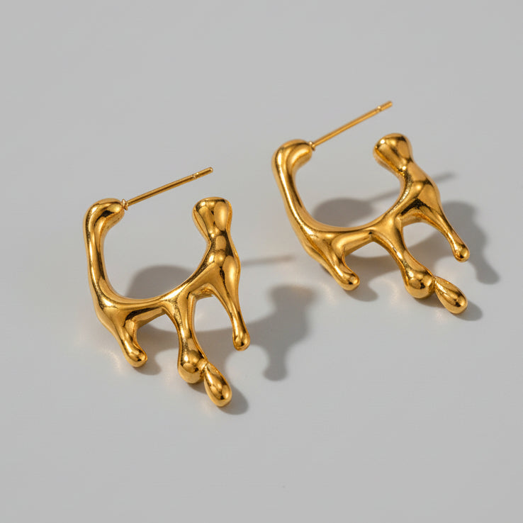 Melting Earrings