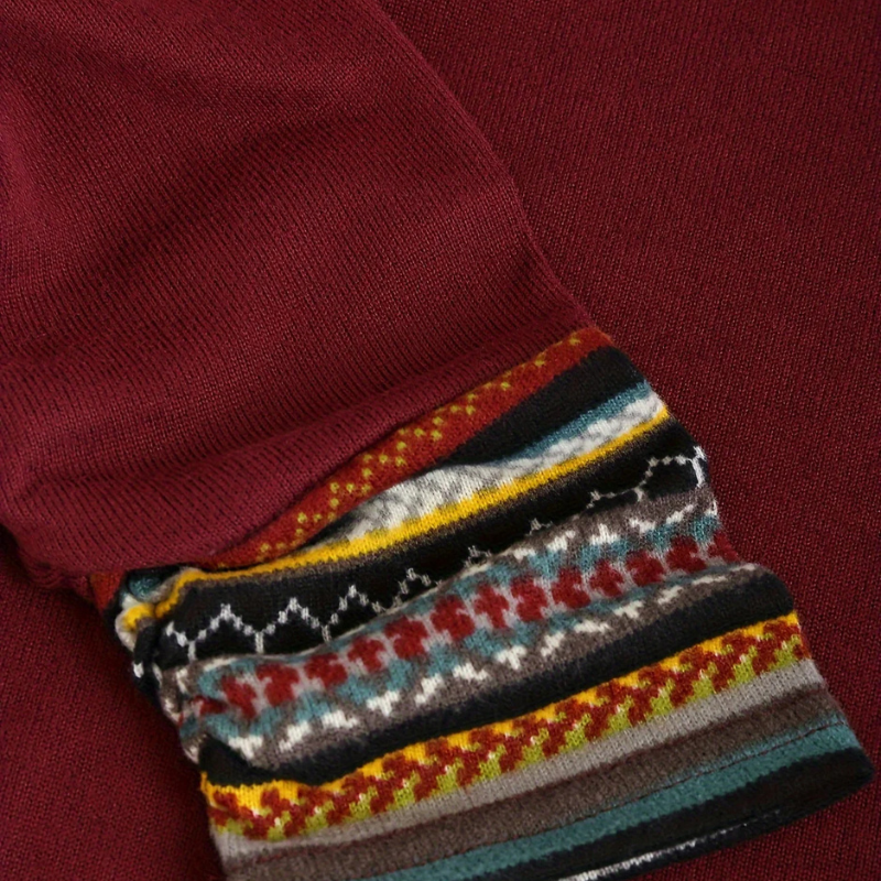 Felpa con cappuccio patchwork SIERRA Boho