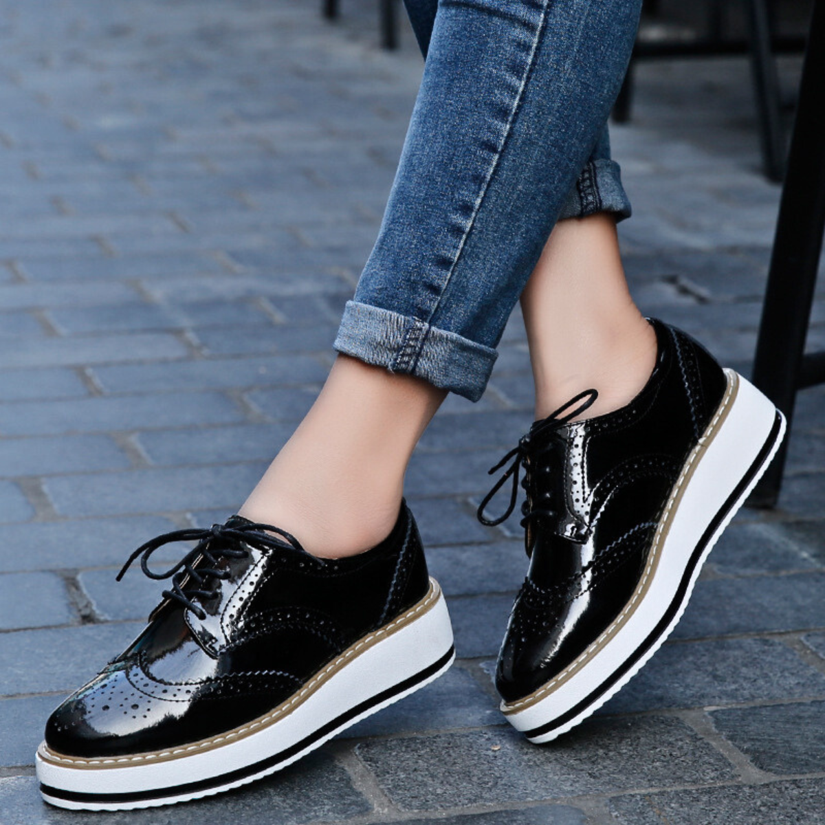 Scarpe piattaforma Lustra