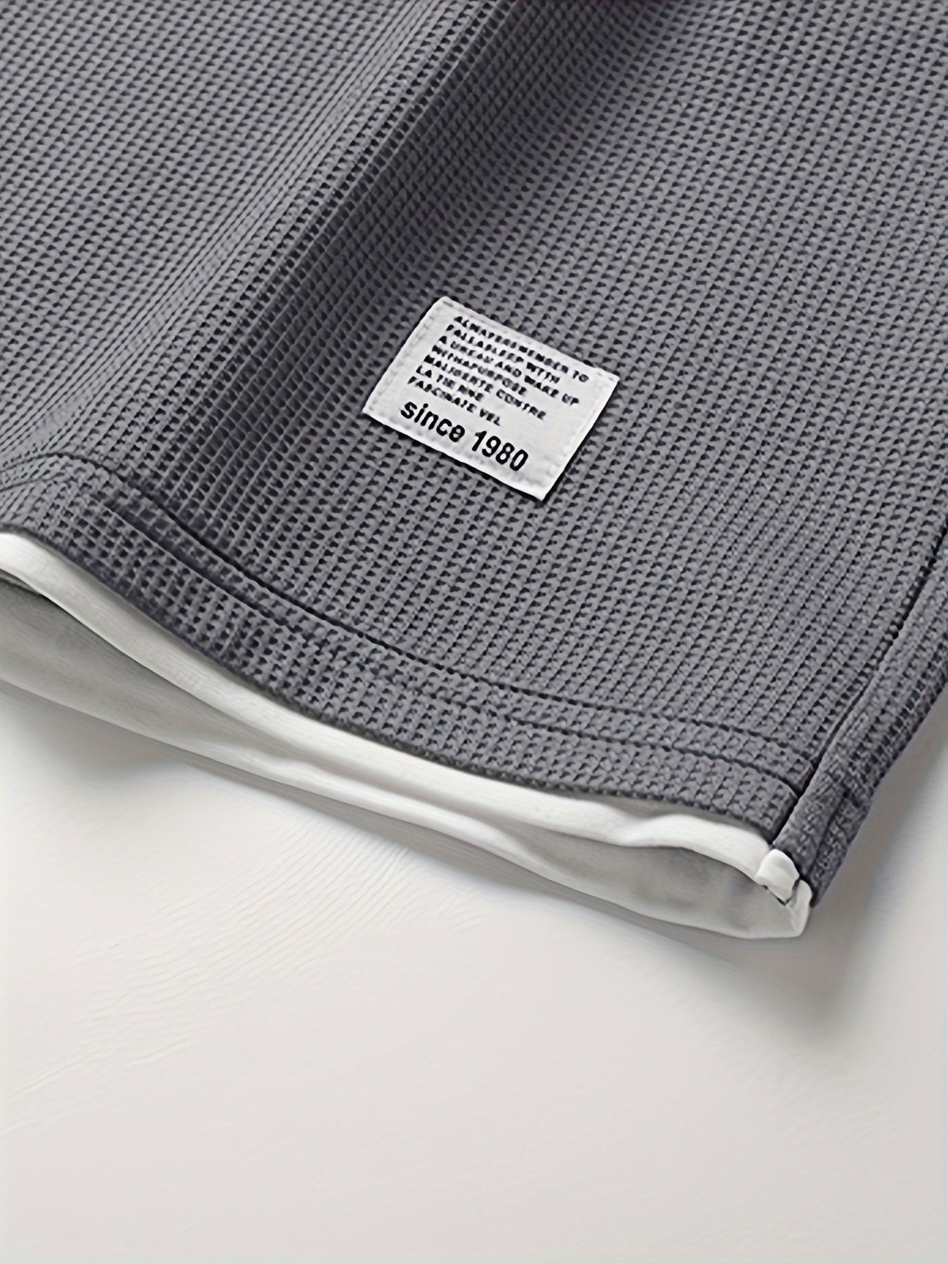 Set lounge in maglia waffle