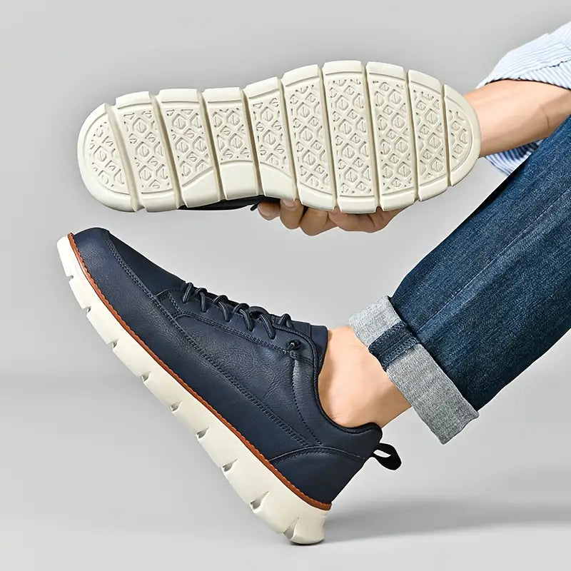 The Hudson Leather Sneaker