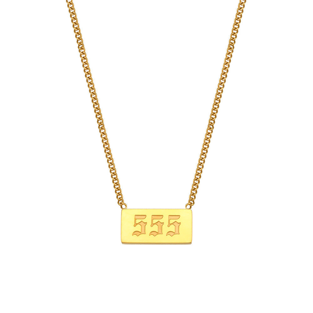 Angel Number Necklace