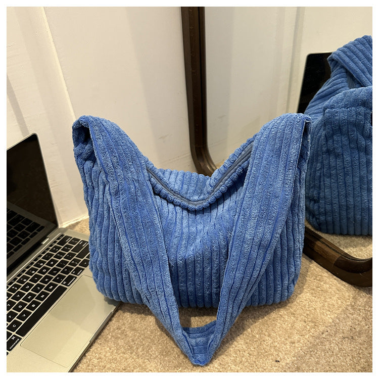 Corduroy Tote Bag