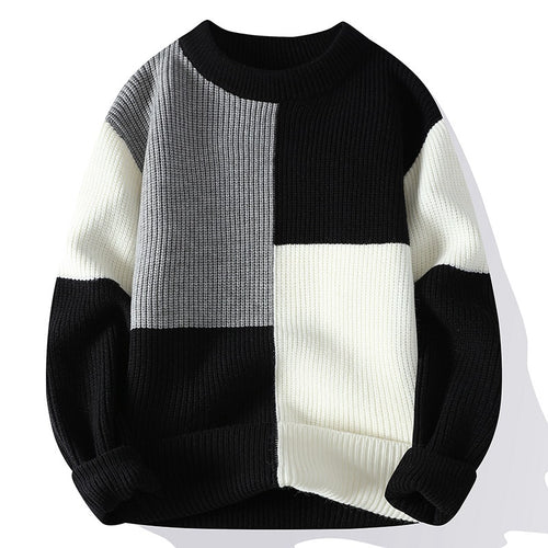 Alvano Chenille Block Sweater