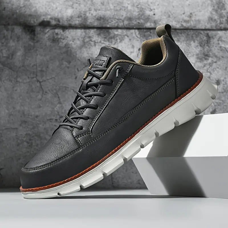 The Hudson Leather Sneaker