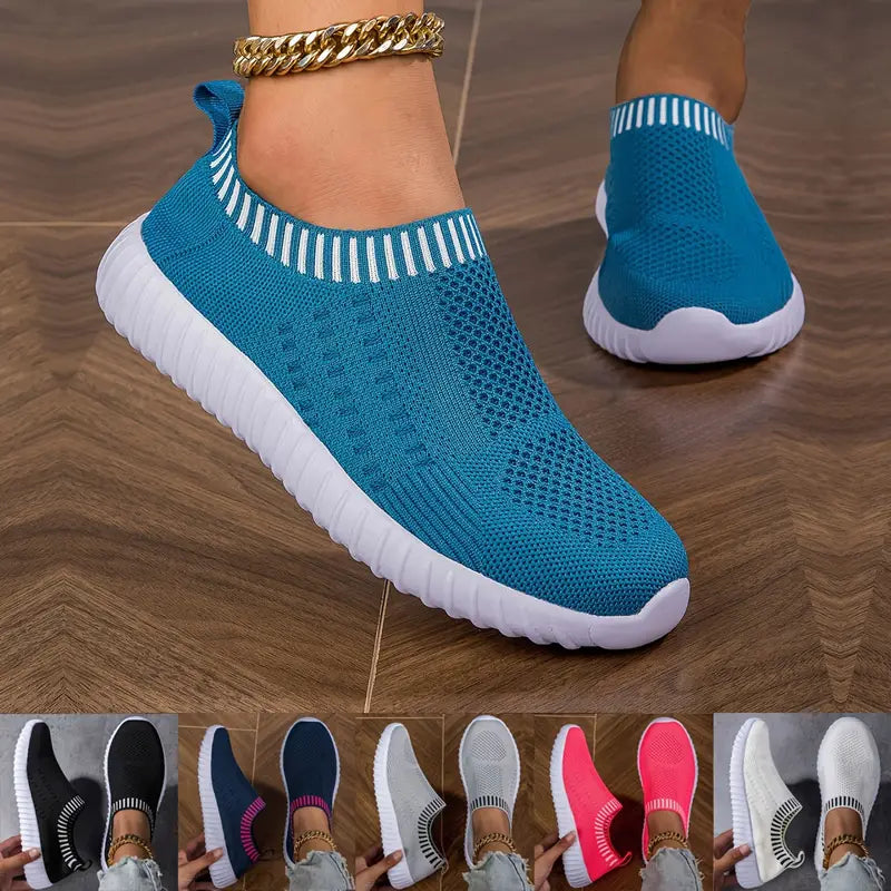 Sneaker slip-on traspiranti